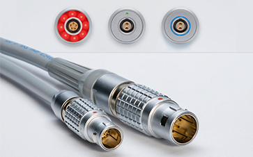 LEMO’s HALO LED Connector Now Available in 3 Different Designs