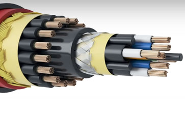 Cat.7 Hybrid cable for rail vehicles